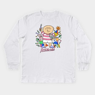 Pablo Picasso Kids Long Sleeve T-Shirt